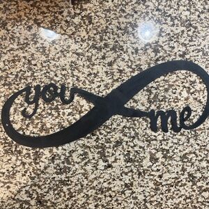 Bronze Infinity Symbol Wall Accent